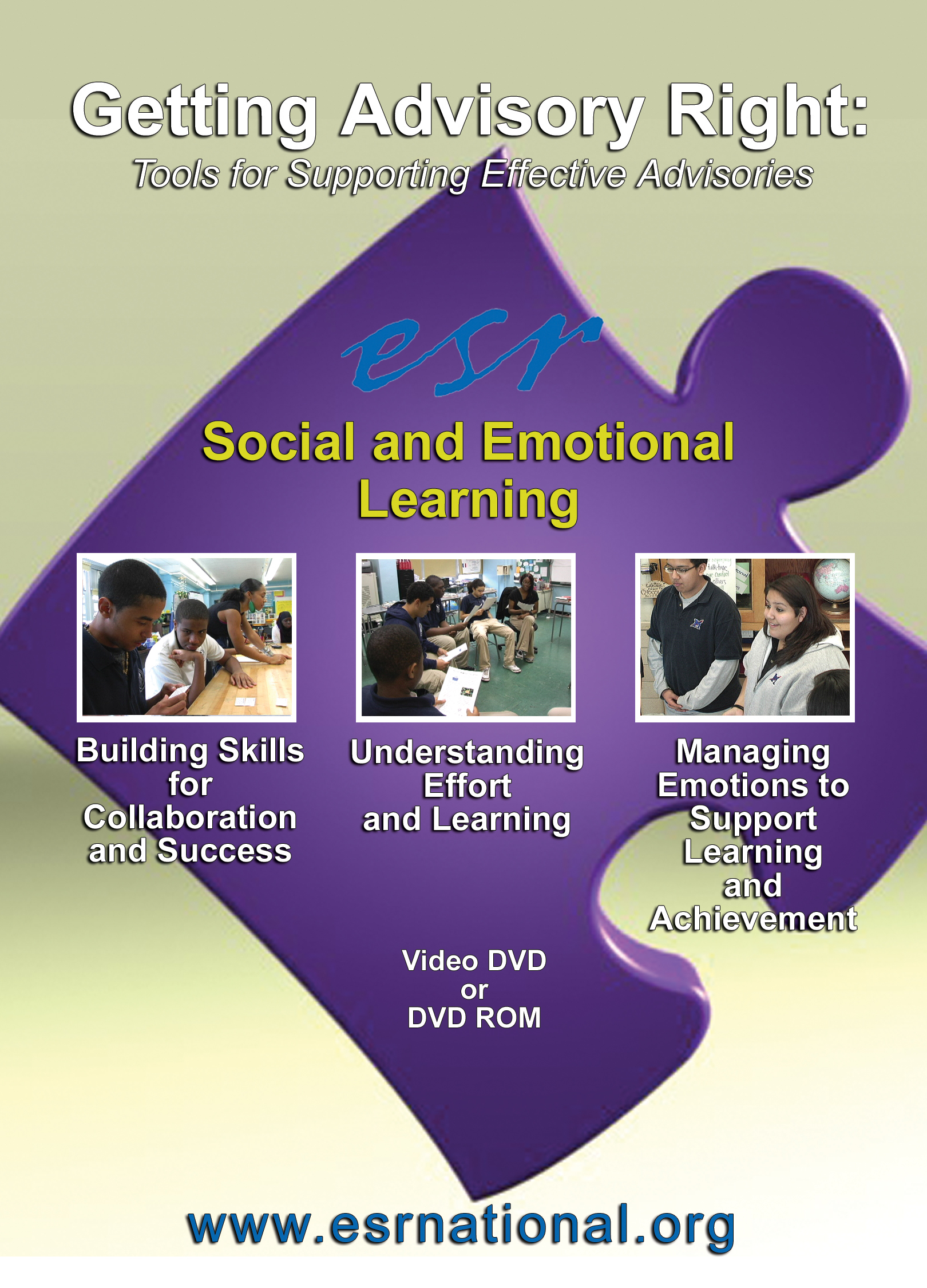 Getting Advisory Right Segment 4: Tools for Supporting Effective Advisories: Social and Emotional Learning (GARSG4) - Click Image to Close